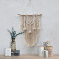 Macramé mural bohème