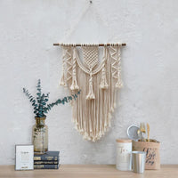 Macramé mural bohème