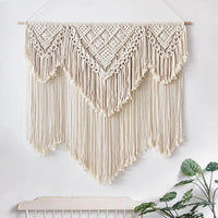 Large Fiber Art Wall Hanging | Handmade Boho Wall Decor