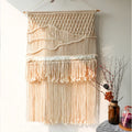 Macramé mural moderne