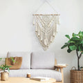 Macramé mural salon
