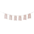 Macramé guirlande beige