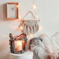 Mini macramé mural