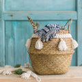Panier rangement macramé