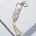 Porte-clé macramé simple