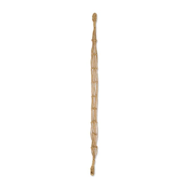 Porte papier corde macramé marron