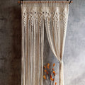 Rideau macramé bohème