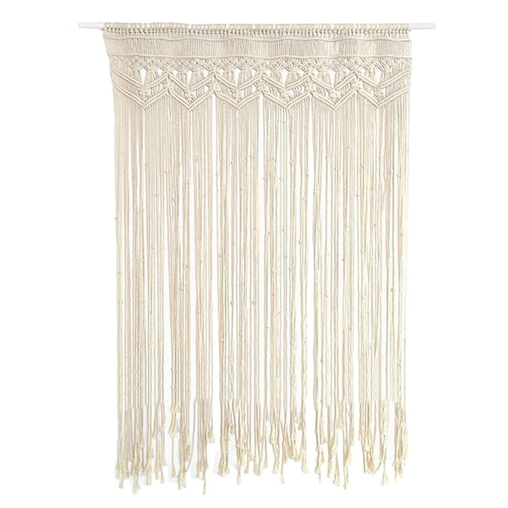 Rideau macramé fil extérieur