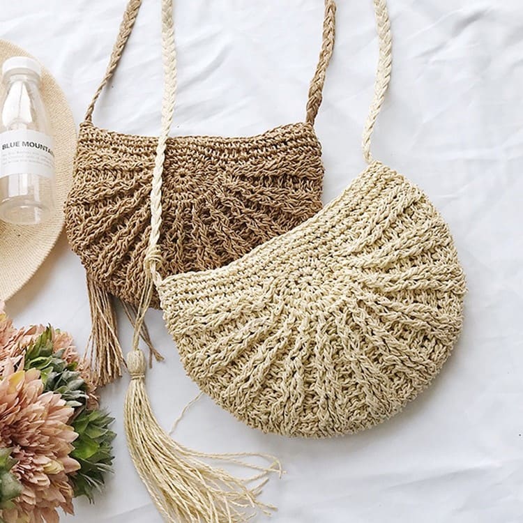 Sac macramé corde de jute