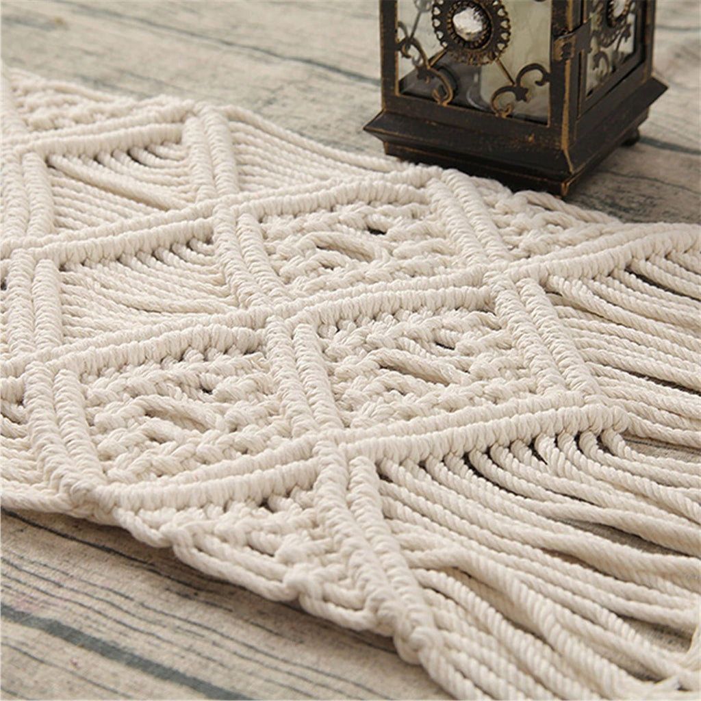 Set de table bohème macramé