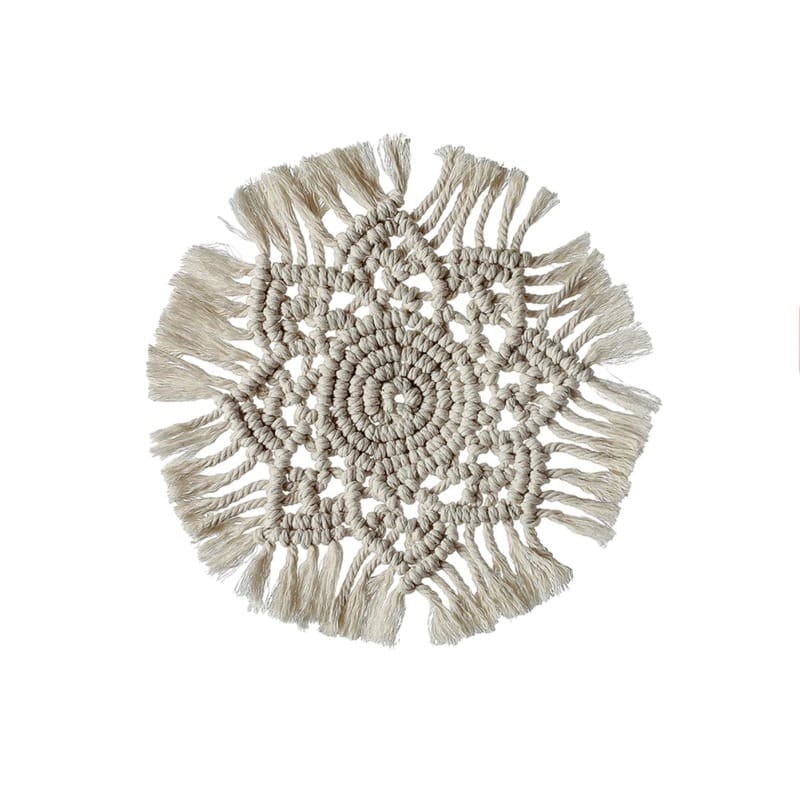 Set de table macramé rond
