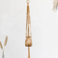 Suspension macramé vintage