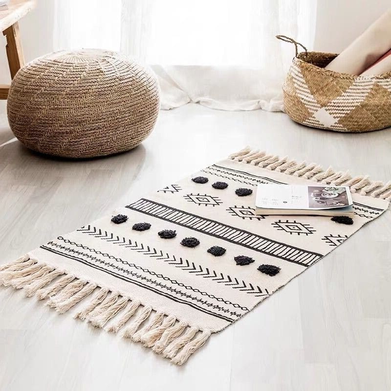 Tapis berbère macramé
