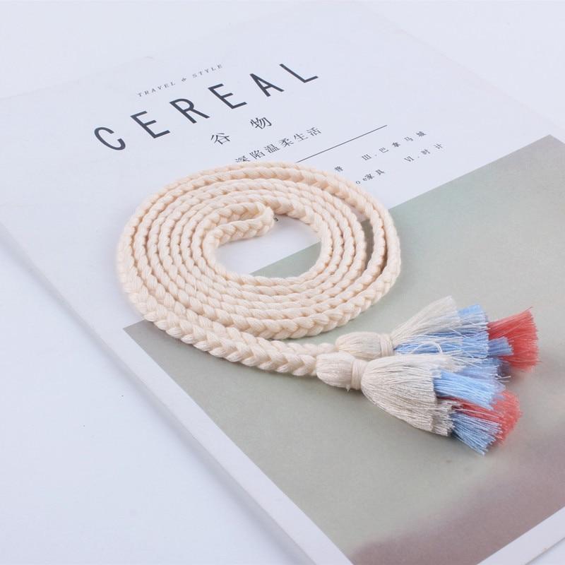Ceinture en macramé