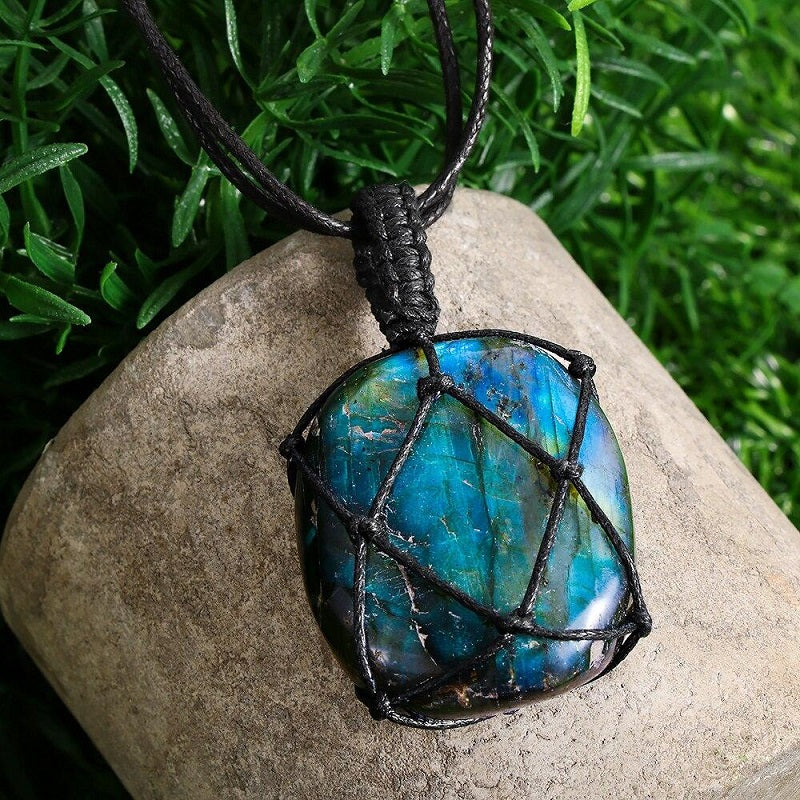 collier macramé simple