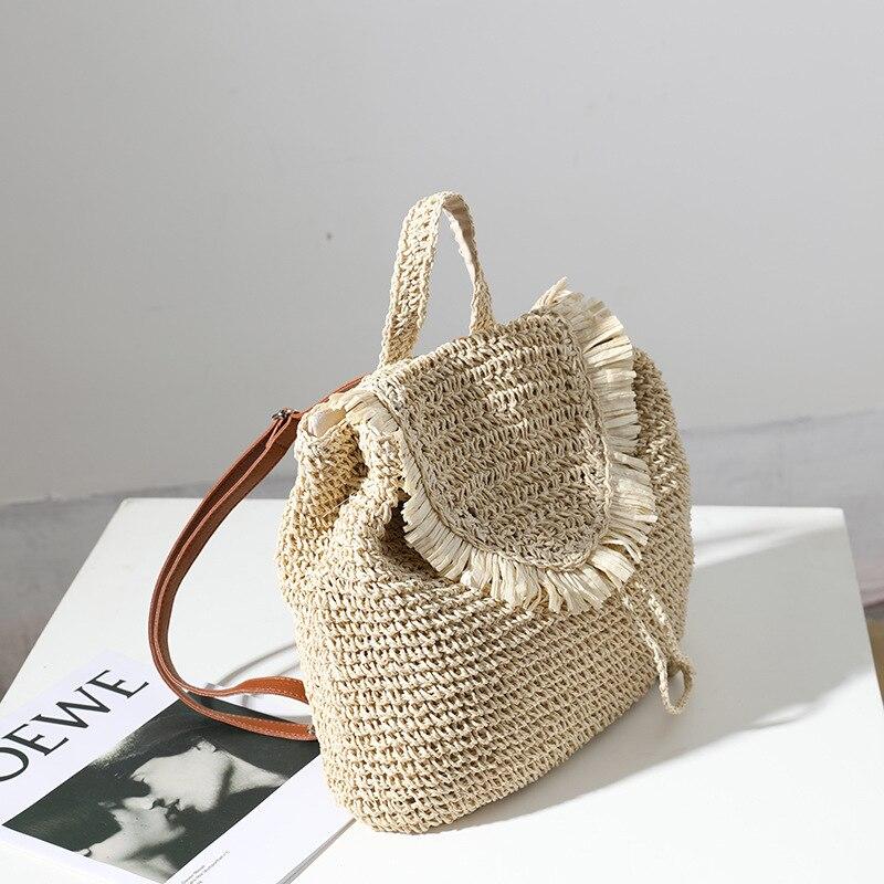 Sac à dos macramé bohème